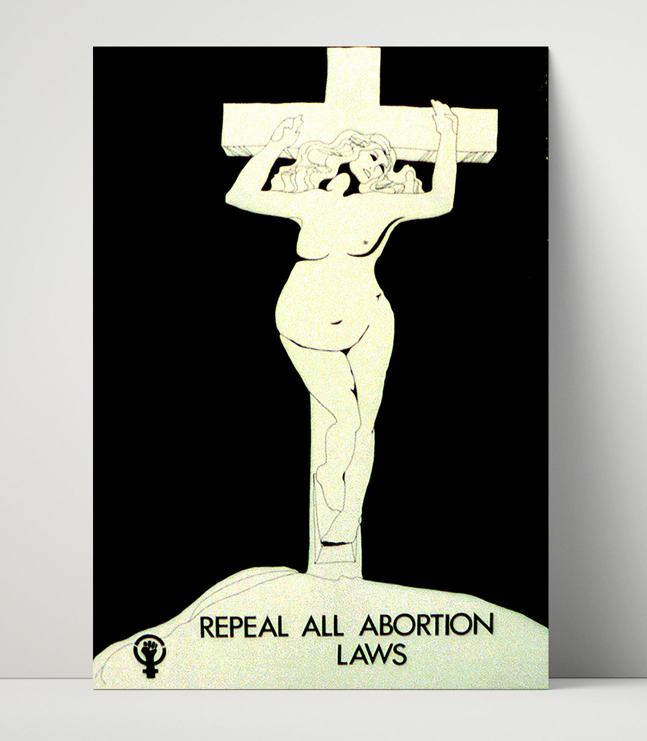 Repeal All Abortion Laws Counter Culture Wall Art 16x20 Unframed Print wall art print