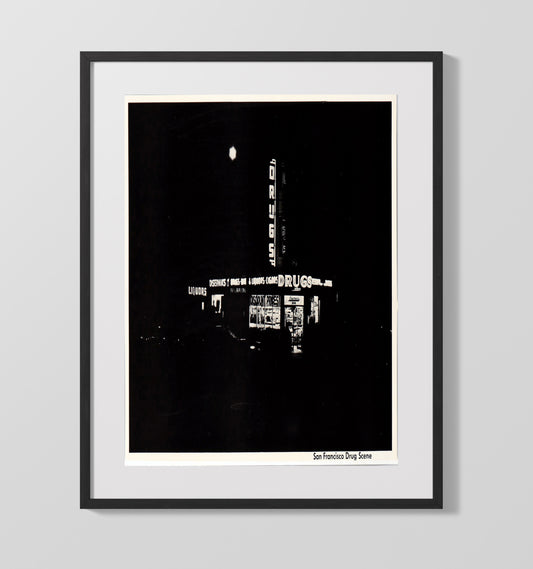 San Francisco Drug Scene - Counterculture - 16x20 Gallery Frame