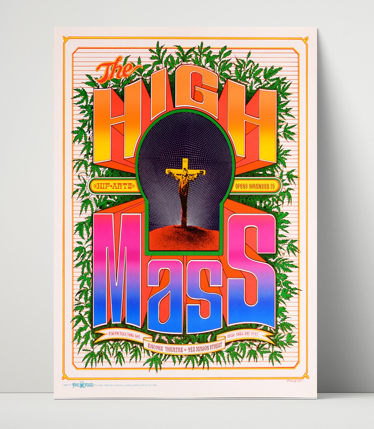 The High Mass Counter Culture Wall Art 16x20 Unframed Print wall art print