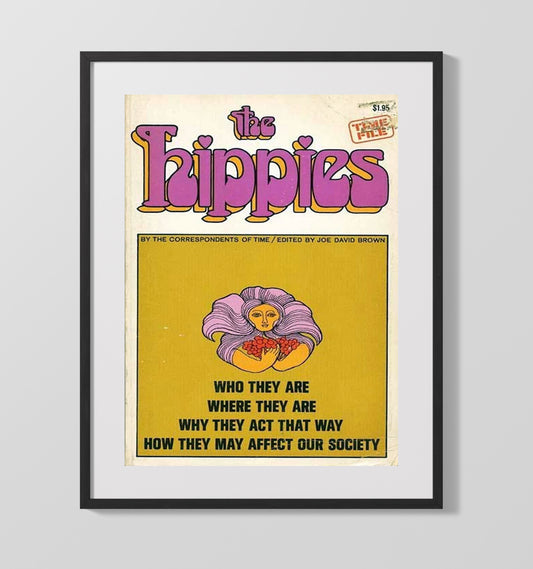 The Hippies - Counterculture - 16x20 Gallery Frame