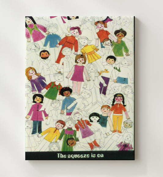 The Squeeze Is on 8x10 Canvas counterculture wall art