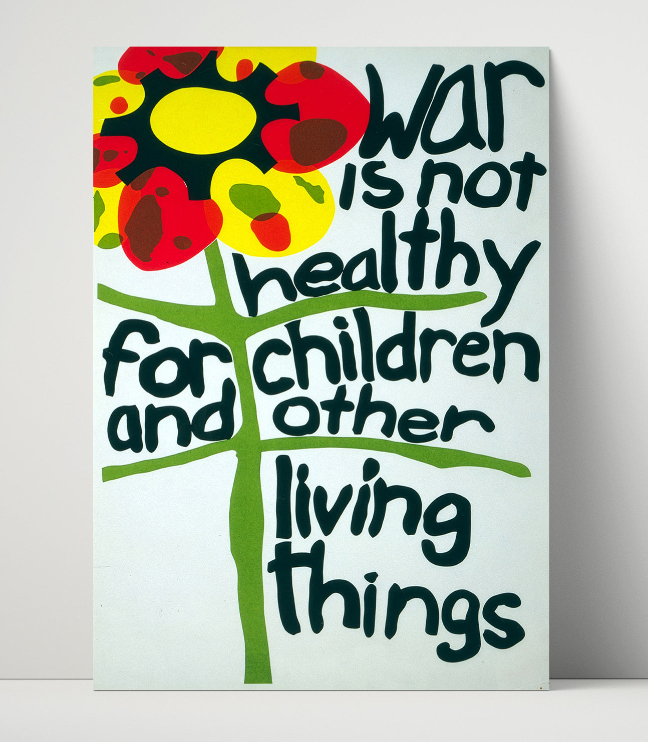 War Is Not Healthy Counter Culture Wall Art 16x20 Unframed Print wall art print