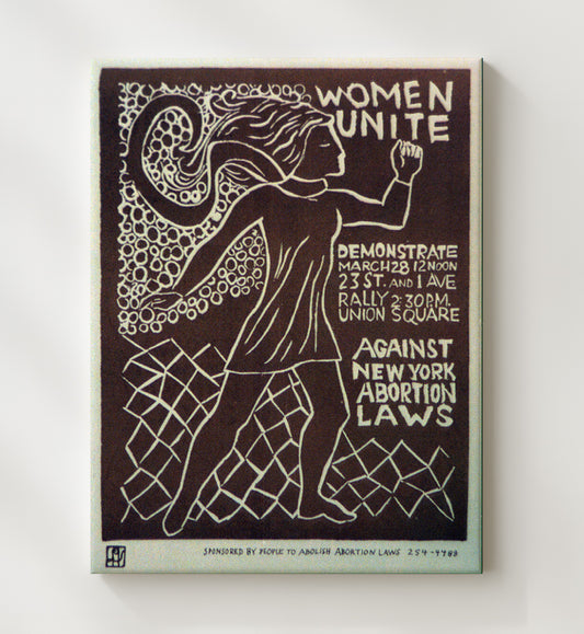 Women Unite 8x10 Canvas counterculture wall art