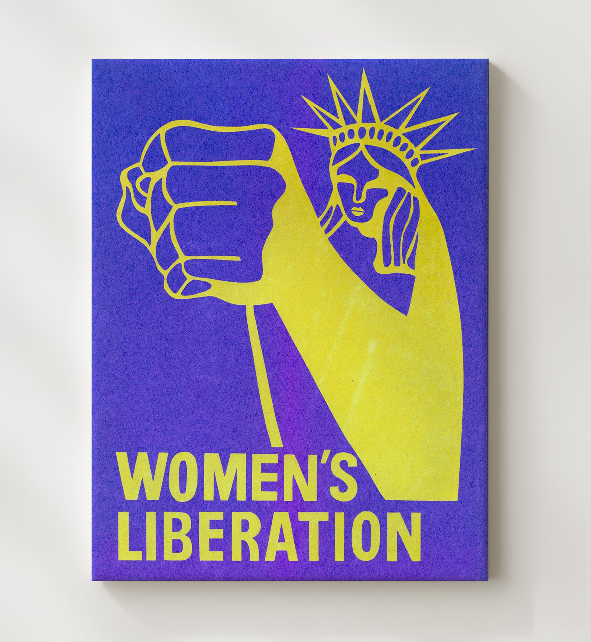 Womens Liberation Counter Culture Wall Art 20x24 Canvas wall art print