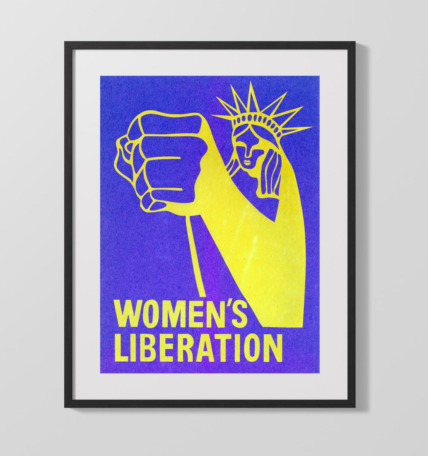 Womens Liberation Counter Culture Wall Art 16x20 Gallery Frame wall art print