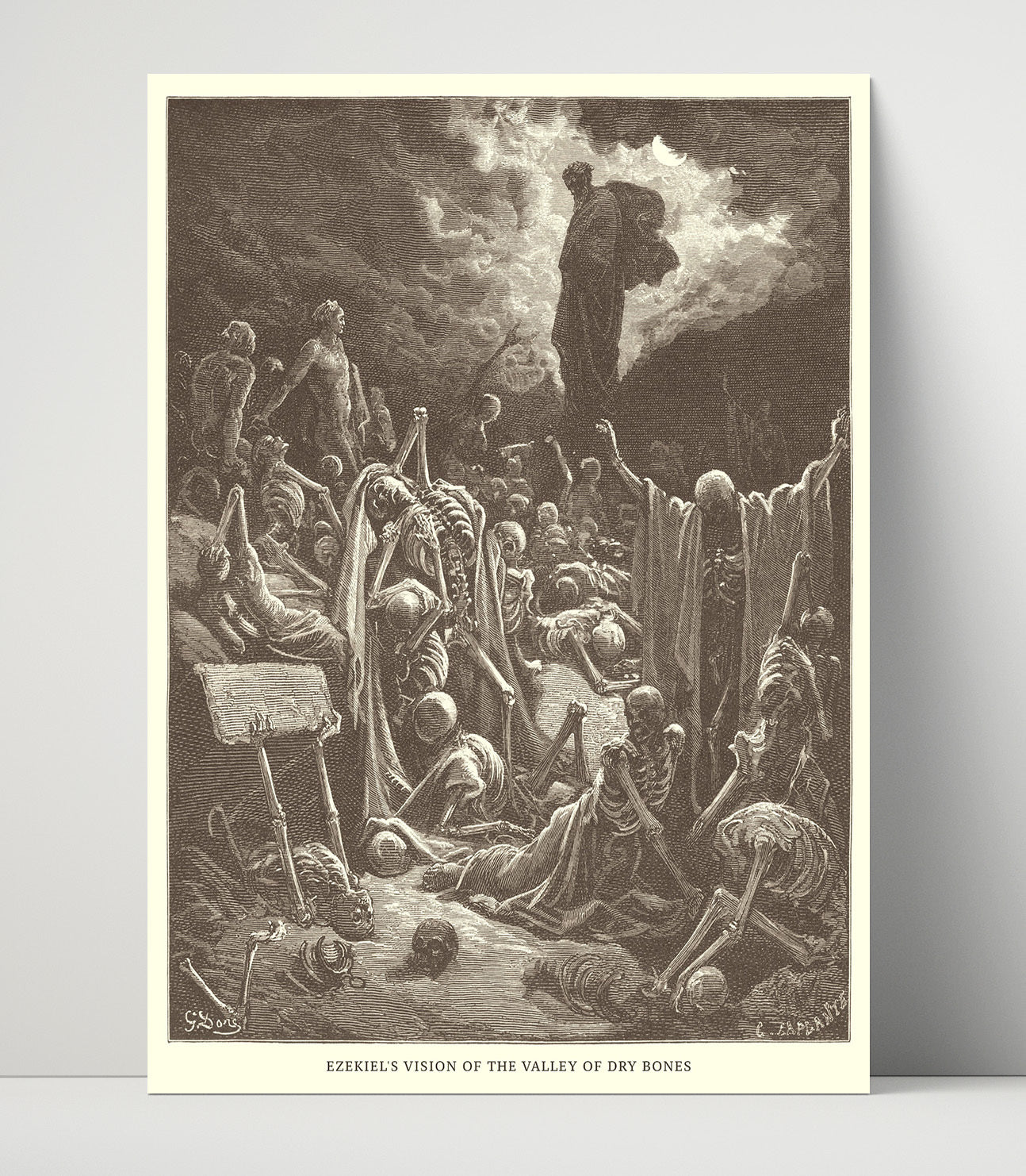 Baruch Jeremiah 32 Dore Bible Illustration Wall Art 16x20 Unframed Print wall art print