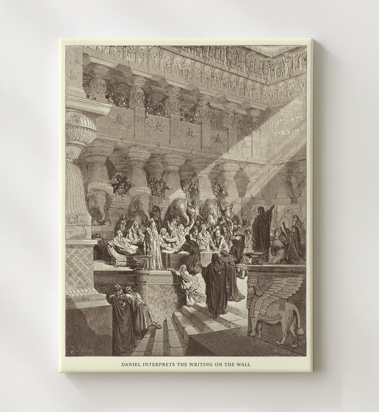 Daniel Among the Exiles - Daniel 1 - Doré - 20x24 Canvas