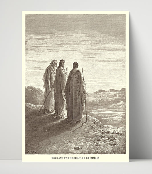 Darkness at the Crucifixion - Matthew 27:45 - Doré - 16x20 Unframed Print