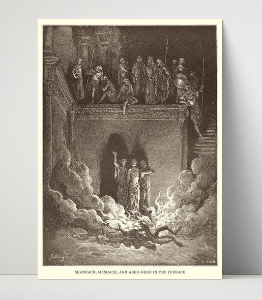 Ezekiel's Vision of the Valley of Dry Bones - Ezekiel 37:1-10 - Doré - 16x20 Unframed Print