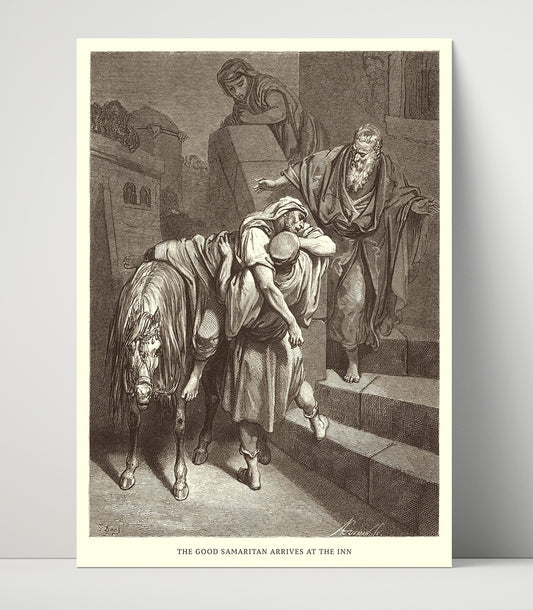 Jesus Preaches to the Multitude - Matthew 5:7 - Doré - 16x20 Unframed Print