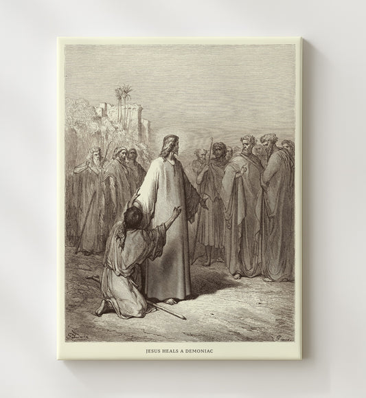 Jesus Questions the Doctors - Luke 2:41-52 - Doré - 20x24 Canvas