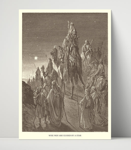 Jonah Preaches to the Ninevites - Jonah 3 - Doré - 16x20 Unframed Print