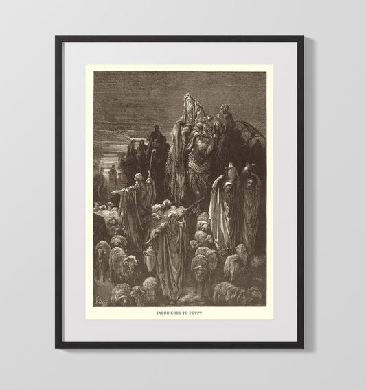 Joseph Reveals Himself to His Brothers - Genesis 45:1-15 - Doré - 16x20 Gallery Frame