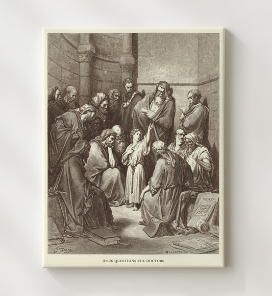 The Annunciation - Luke 1:26-38 - Doré - 20x24 Canvas