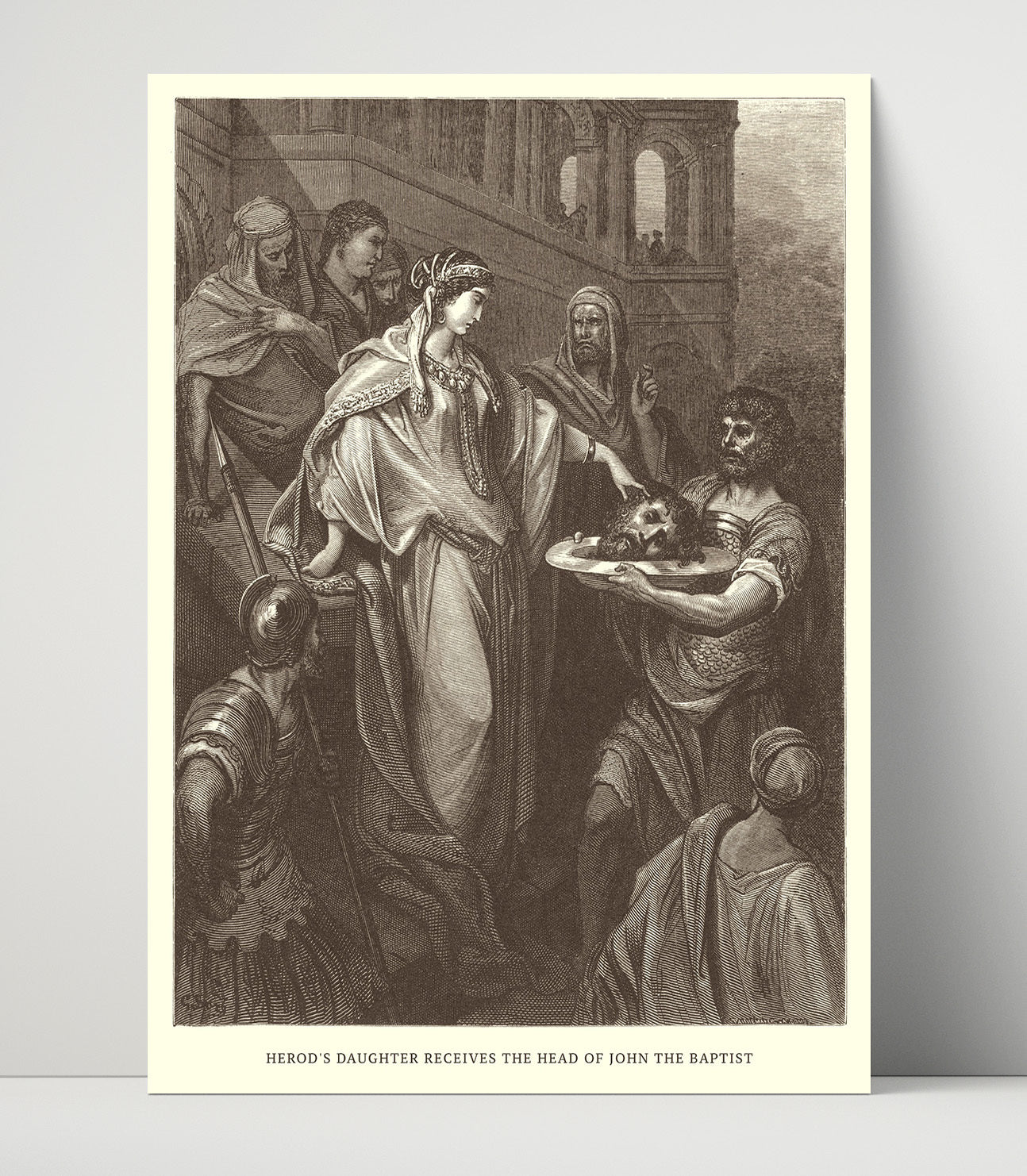 The Children of Bethlehem Are Massacred Matthew 2:16-18 Dore Bible Illustration Wall Art 16x20 Unframed Print wall art print