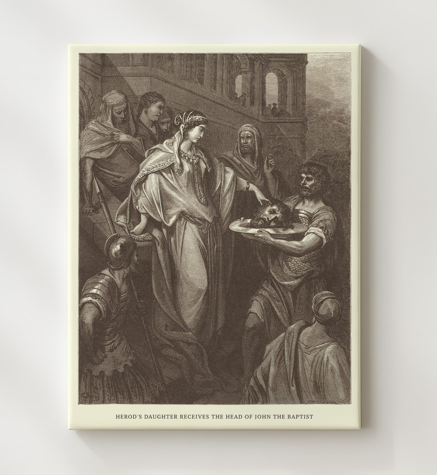 The Children of Bethlehem Are Massacred Matthew 2:16-18 Dore Bible Illustration Wall Art 20x24 Canvas wall art print
