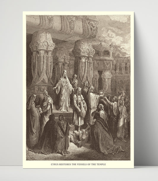 The Death of Athaliah - 2 Kings 11:15-16 - Doré - 16x20 Unframed Print