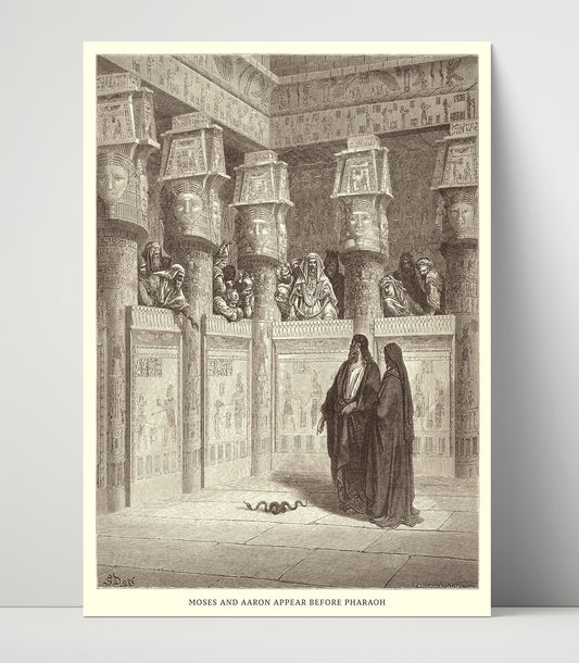 The Finding of Moses - Exodus 2:1-10 - Doré - 16x20 Unframed Print
