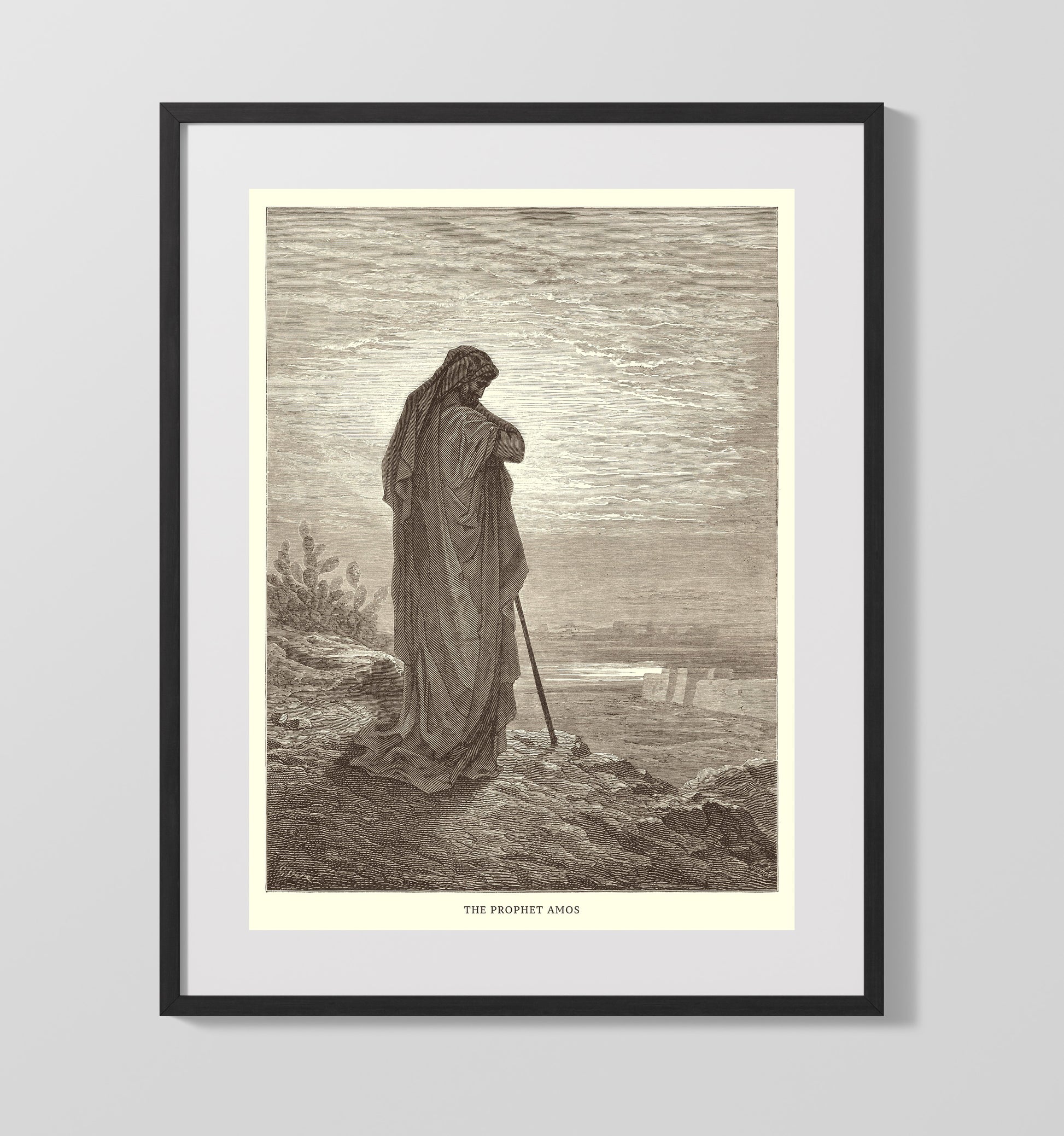 The Justification of Susanna Daniel 13 Dore Bible Illustration Wall Art 16x20 Gallery Frame wall art print