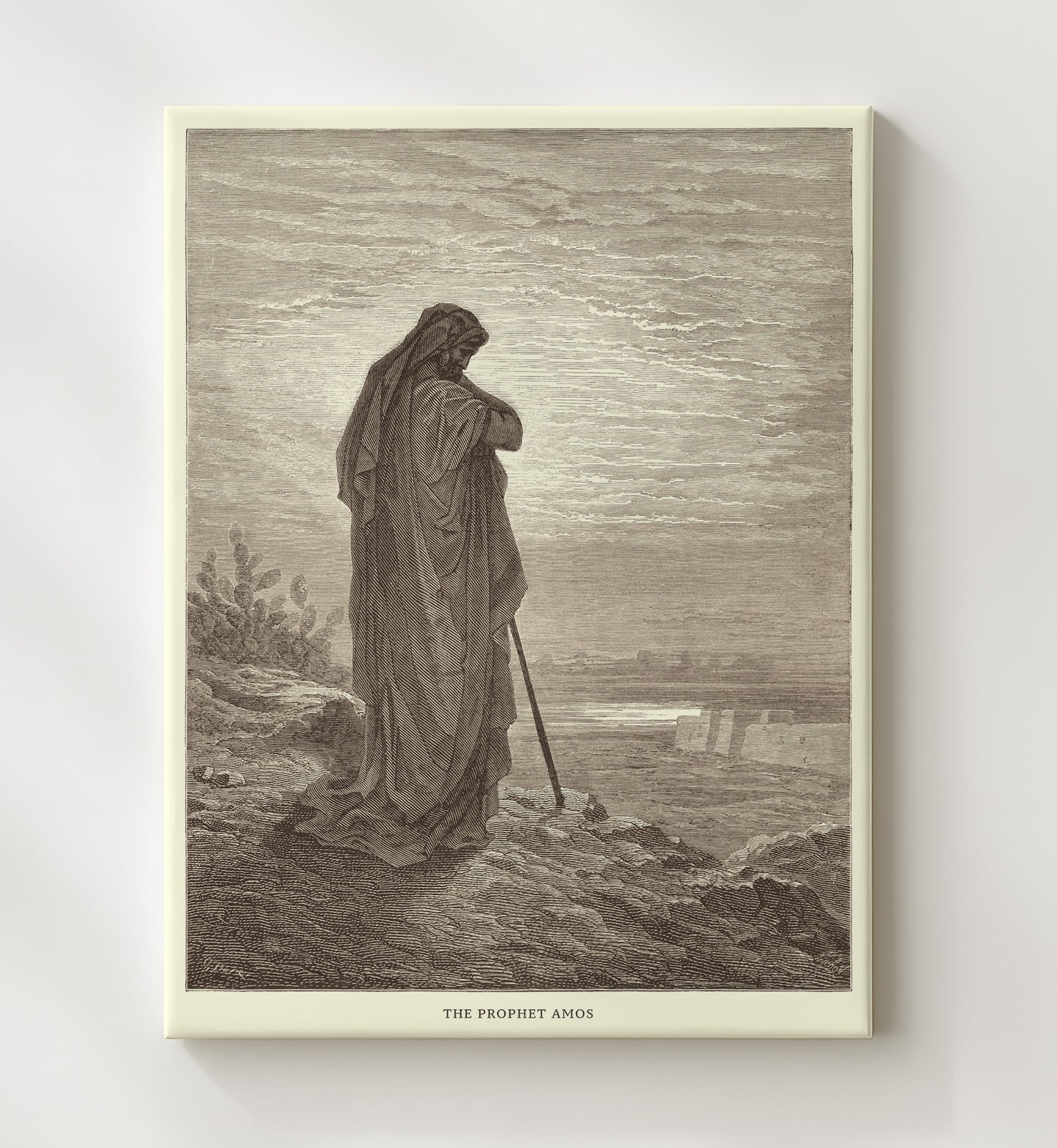 The Justification of Susanna Daniel 13 Dore Bible Illustration Wall Art 20x24 Canvas wall art print