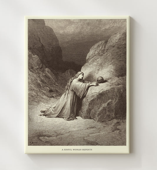 The Parable of the Good Samaritan - Luke 10:25-37 - Doré - 20x24 Canvas