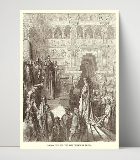 The Plague of Jerusalem - 2 Samuel 24:15-17 - Doré - 16x20 Unframed Print