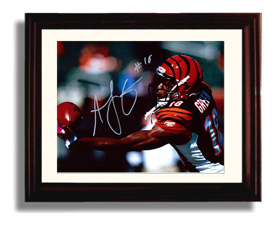 Aj Green - Cincinnati Football One Hand Catch Football Wall Art - football wall art print