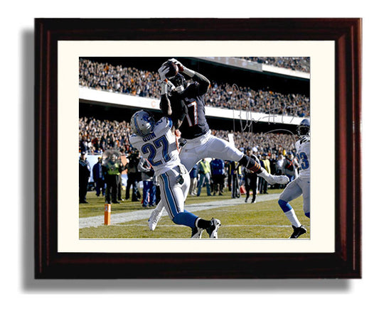 Alshon Jeffery - Chicago Football Receiver Leap Catch Alt Angle 8x10 Canvas vintage football wall art