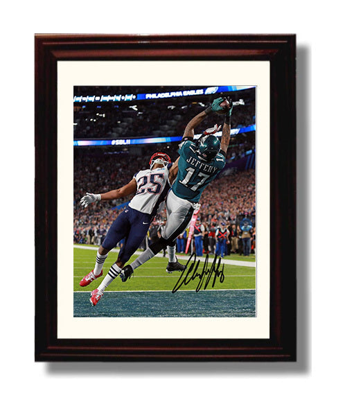 Alshon Jeffery - Philadelphia Football Super Bowl Touchdown Catch 8x10 Canvas vintage football wall art