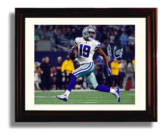 Amari Cooper - Dallas Football Receiver Running Look Back 8x10 Canvas vintage football wall art