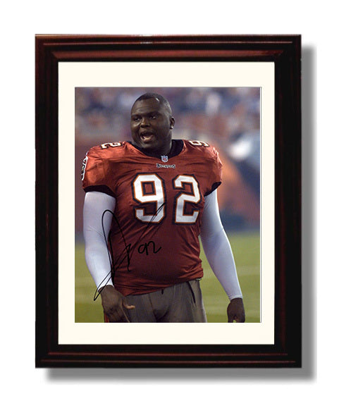 Anthony McFarland - Tampa Football Defensive Tackle Sideline 8x10 Canvas vintage football wall art