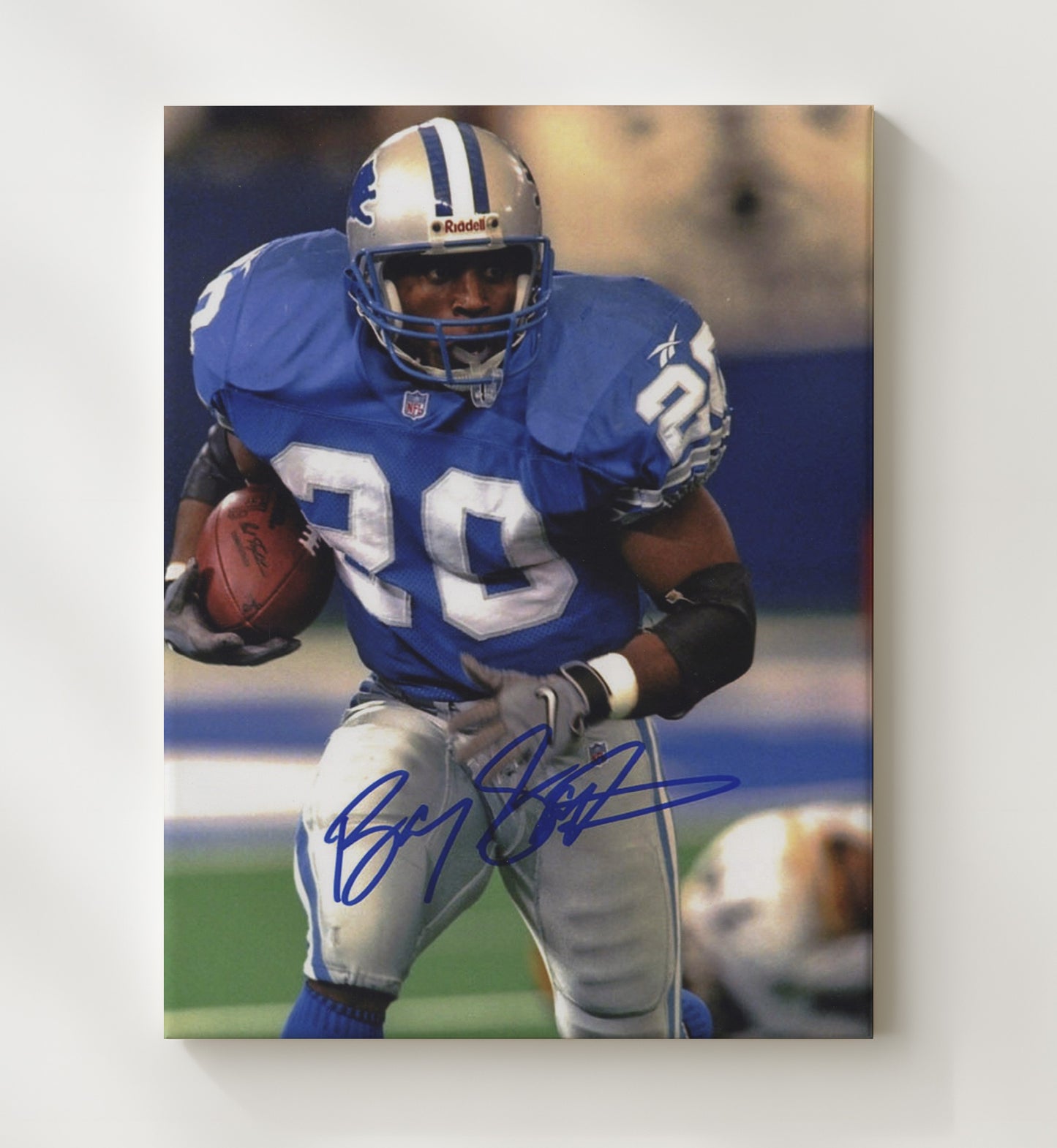 Barry Sanders - Elusive Greatness Football Wall Art - football wall art print
