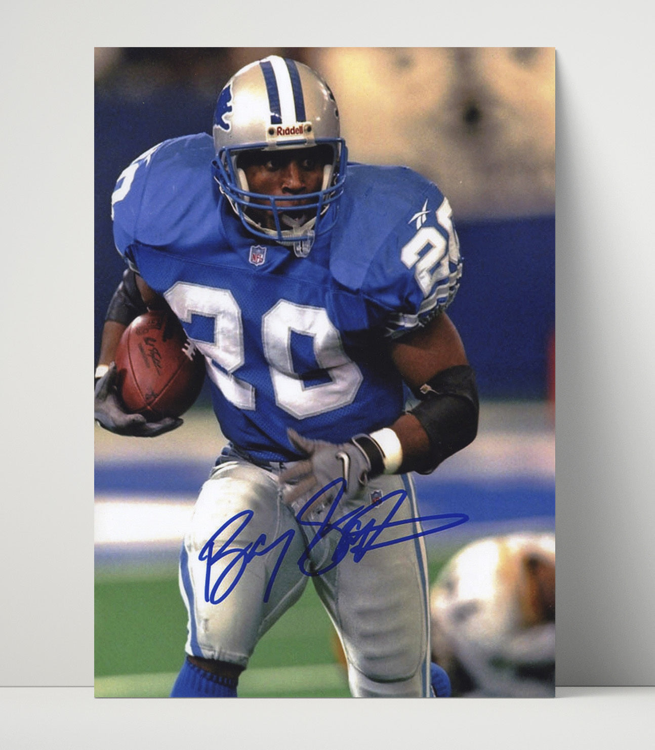Barry Sanders - Elusive Greatness Football Wall Art - football wall art print