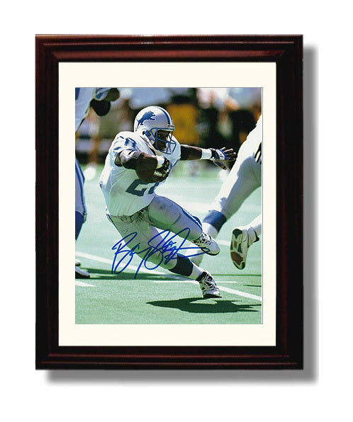 Barry Sanders - Human Joystick 8x10 Canvas vintage football wall art