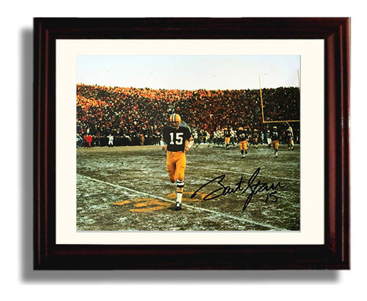 Bart Starr - Green Bay Football Frozen Tundra Walk Off 8x10 Canvas vintage football wall art