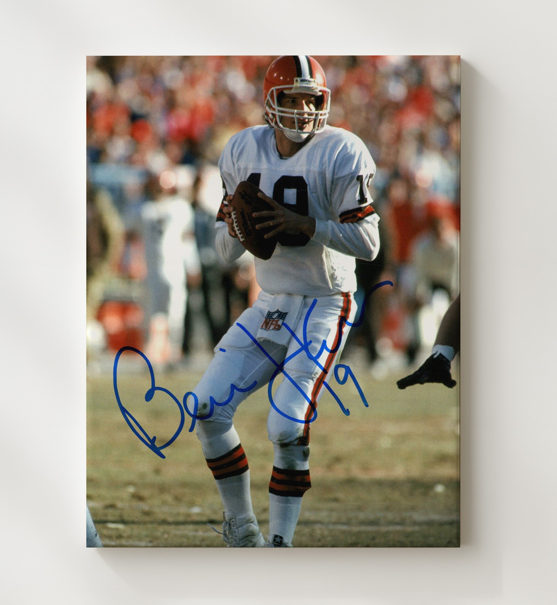 Bernie Kosar - Clevelands Arm Football Wall Art - football wall art print