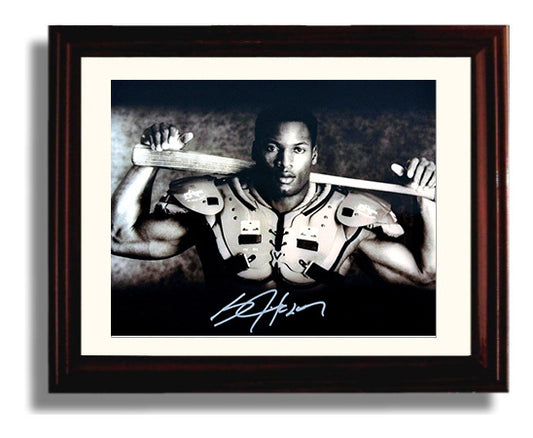 Bo Jackson - Los Angeles Football Power Running 8x10 Canvas vintage football wall art