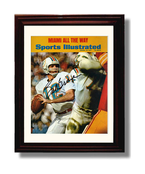 Bob Griese - Dolphin Dynasty 8x10 Canvas vintage football wall art