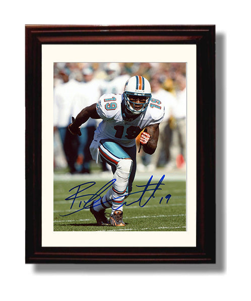 Brandon Marshall - Miami Football Receiver Running Action 8x10 Canvas vintage football wall art