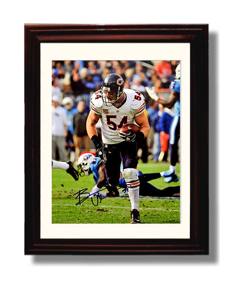 Brian Urlacher - Monster of the Midway 8x10 Canvas vintage football wall art
