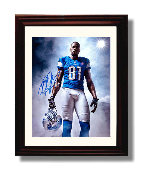 Calvin Johnson - Megatron Mode 8x10 Canvas vintage football wall art