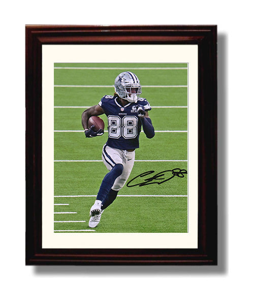 CeeDee Lamb - Dallas Football Receiver Running Ball Carry 8x10 Canvas vintage football wall art