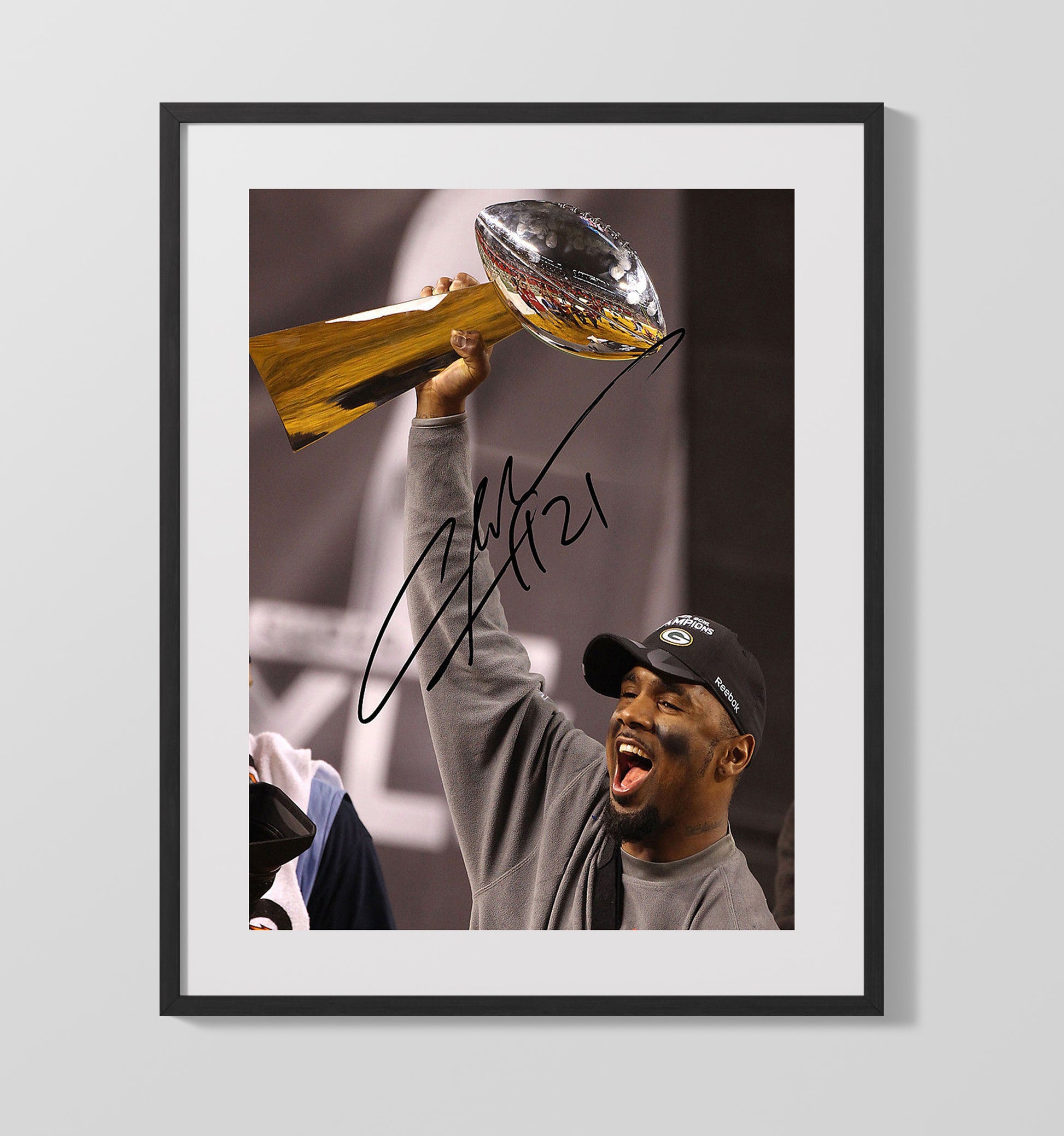 Charles Woodson - Champions Roar Football Wall Art - football wall art print