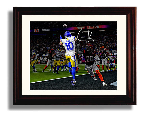 Cooper Kupp - Los Angeles Football Super Bowl Game Winning Catch Football Wall Art - football wall art print