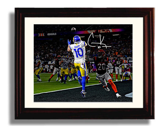 Cooper Kupp - Los Angeles Football Super Bowl Game-Winning Catch 8x10 Canvas vintage football wall art
