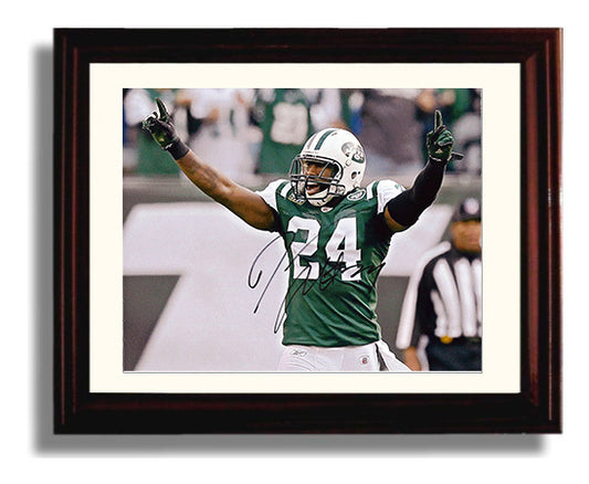 Darrelle Revis - New York Football Defensive Celebration 8x10 Canvas vintage football wall art