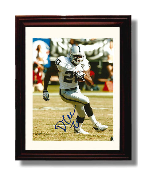 Darren McFadden - Oakland Football Running Back Breakaway Run 8x10 Canvas vintage football wall art