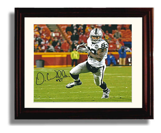 Darren Waller - Las Vegas Football Tight End Yards After Catch Run 8x10 Canvas vintage football wall art