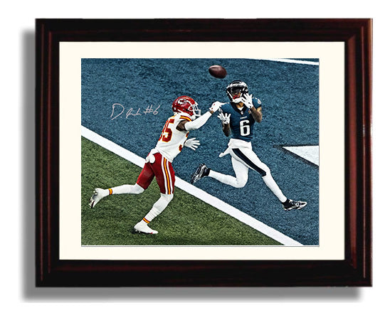 Devonta Smith - Super Bowl Champion Football Wall Art - football wall art print