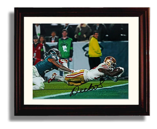 Deebo Samuel - San Francisco Football Diving End Zone Catch 8x10 Canvas vintage football wall art
